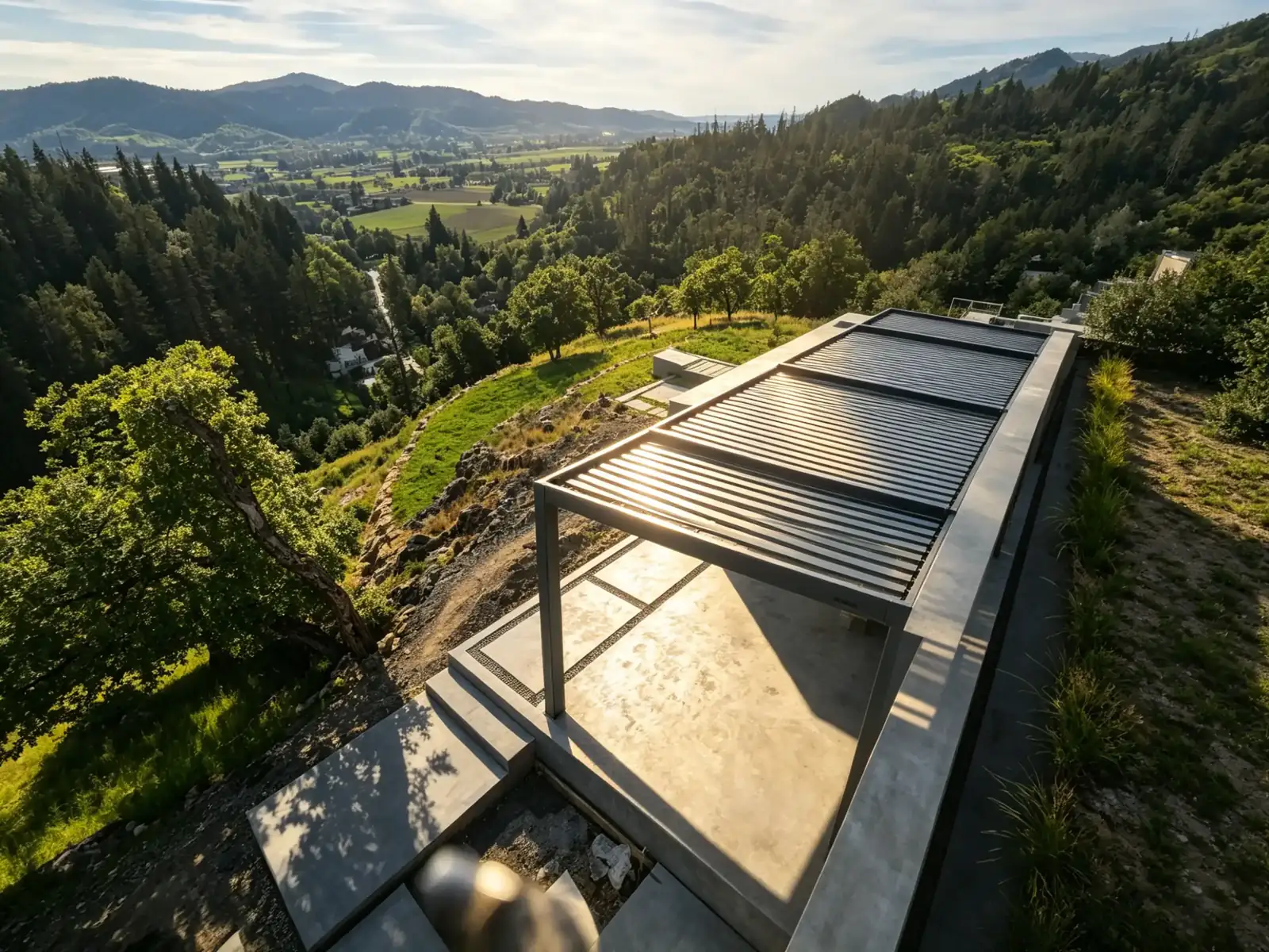 Solar pergolas for your market.